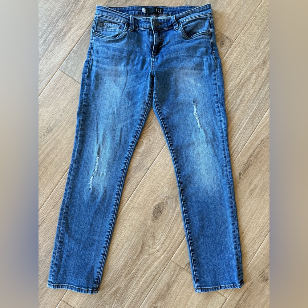Kut From The Kloth Catherine Mid Rise Boyfriend jeans size 8